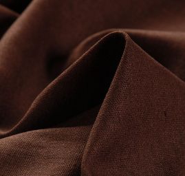 Len pružný viskoza směs tmavě hnědý