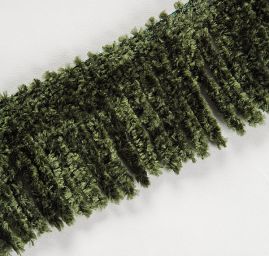 Třásně sametové zelené barvy