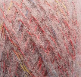 Mohérová pletací příze MarLen růžový melír