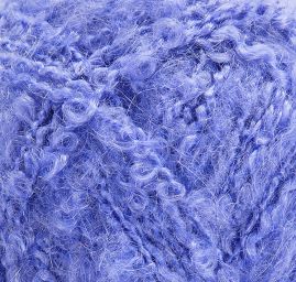 Mohérová pletací příze bukle MarLen fialová