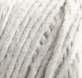 Vlněná silnější pletací příze MarLen "robusta" sv.šedá