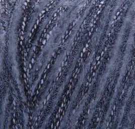 Vlněná směsová příze šedočerný melír