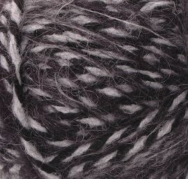 Směsová pletací příze Marlen černošedý melír