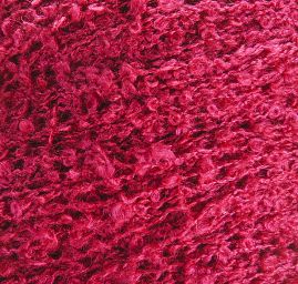 Směsová pletací příze bukle přadeno fuchsiová