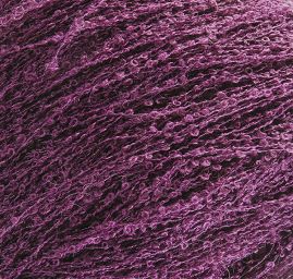 Směsová pletací příze jemné bukle přadeno fialová