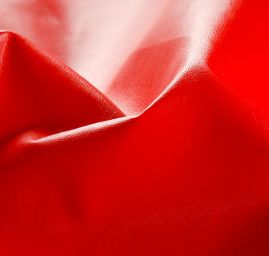 Imitace kůže červená