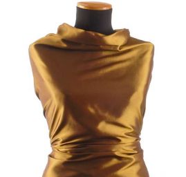 Taft hladký hnědozlatý II. jakost