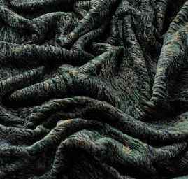 Imitace kožešiny persián zelnozelená