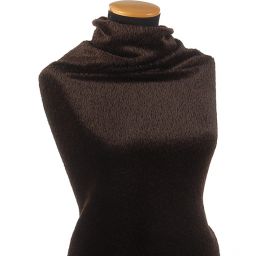 Cibelín kašmír/vlna směs hnědočerný krátký vlas