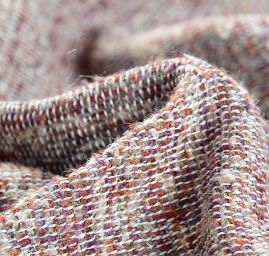 Kostýmová vlněná látka bukle Art Fabrics