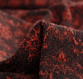 Kostýmová látka Art Fabrics Rozálile skořicová