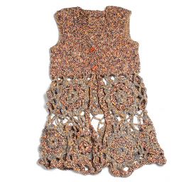 Vesta pletená/háčkovaná