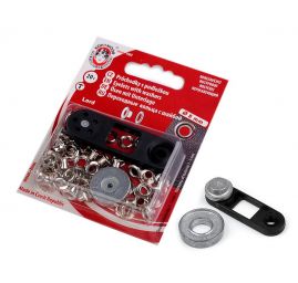 Průchodky 4x5x7,5 Ø8mm stříbrné