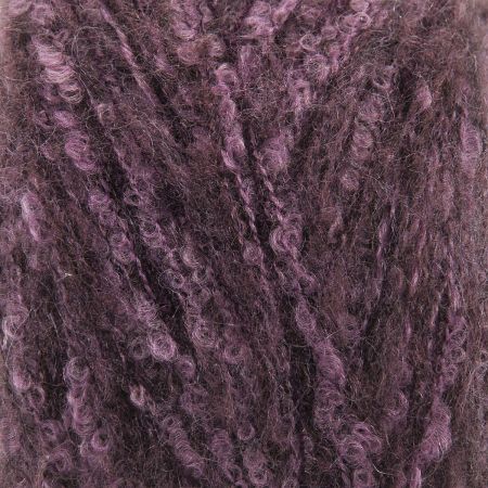 Mohérová příze bukle směs MarLen fialový melír